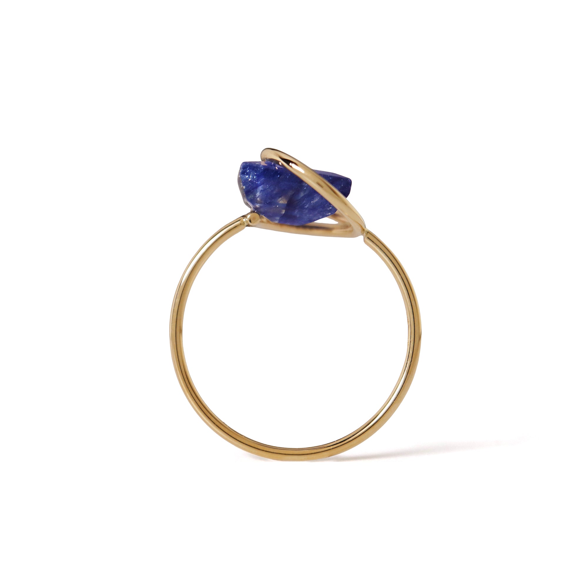 Circle / Ring <br> Bicolor sapphire