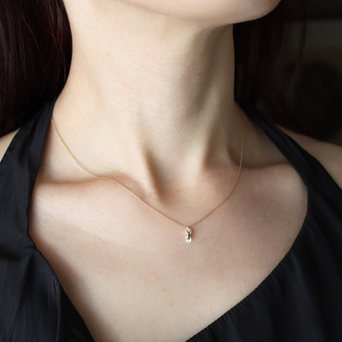 Mobius Necklace<br> K18YG
