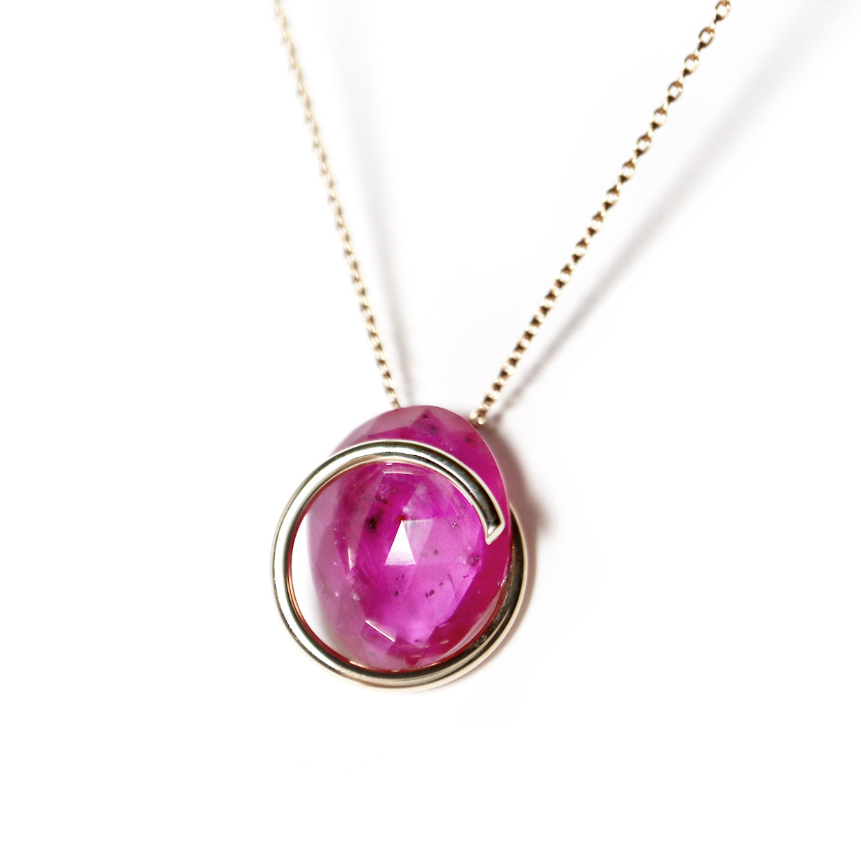 Circle / Necklace <br> Ruby