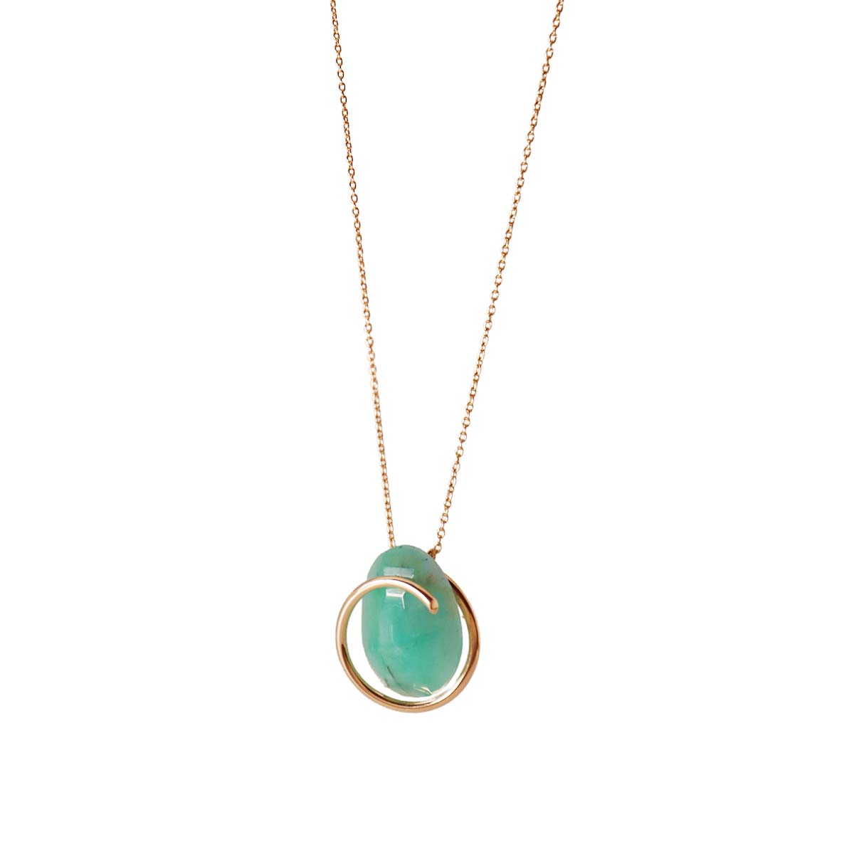 Circle / Necklace <br> Emerald