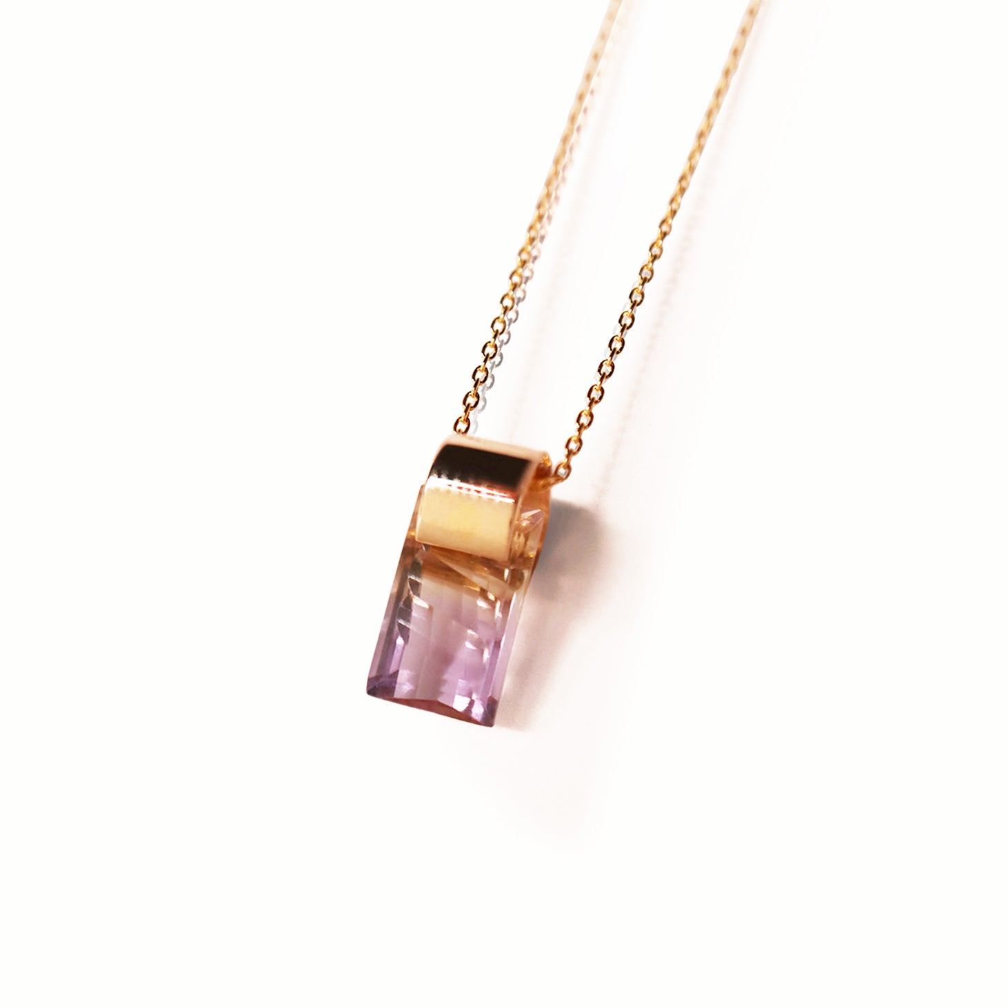 Ruffle / Necklace<br> Ametrine