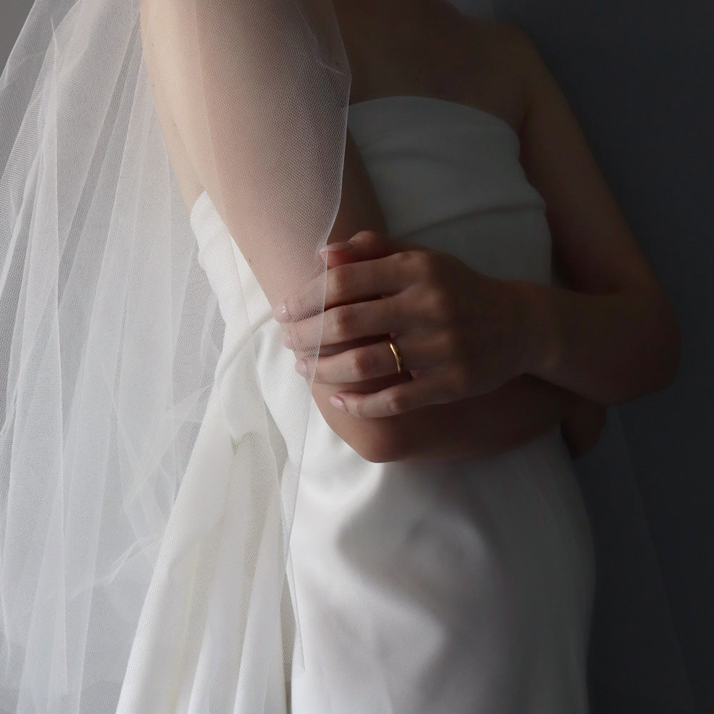 Dome Ring / 3.0 <br> K18YG <br> glossy