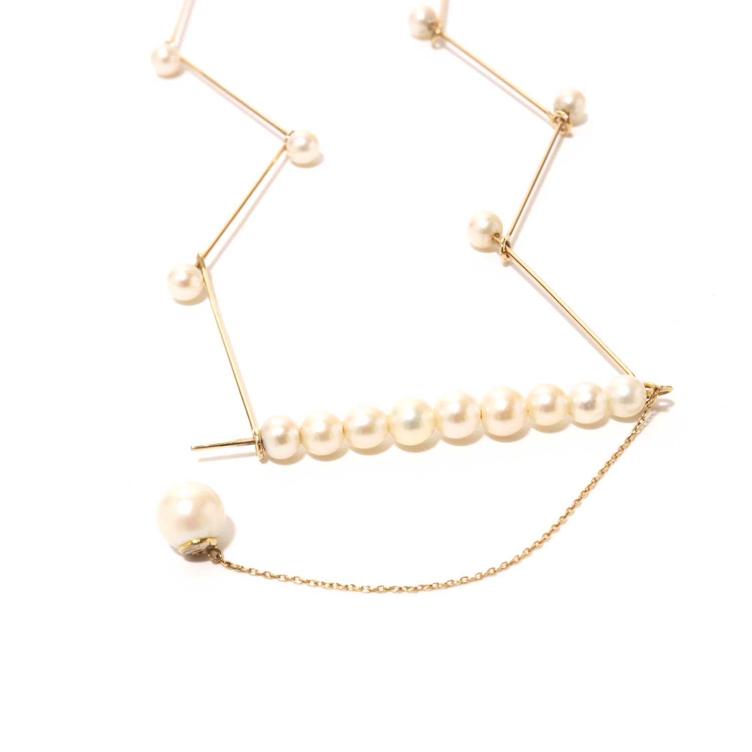 淡水パールのネックレス