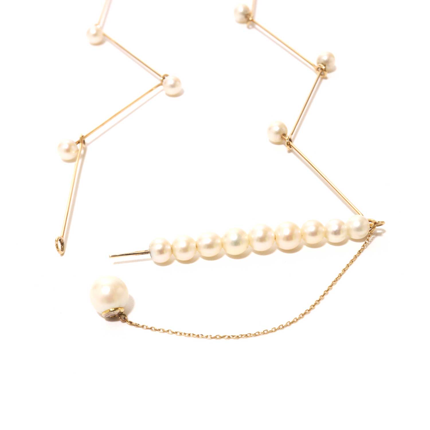 淡水パールのネックレス