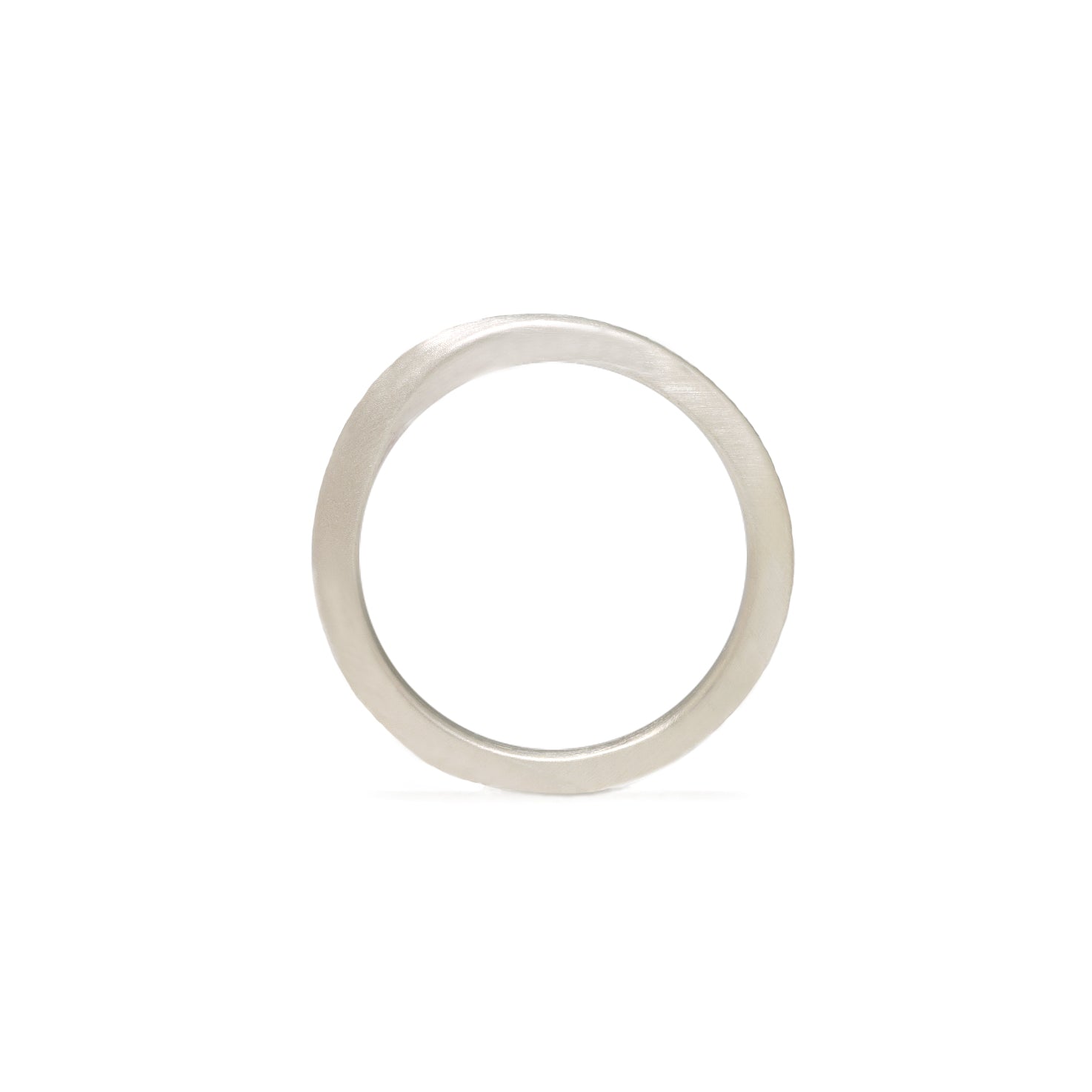 Mobius Ring <br> Pt900 <br> matte