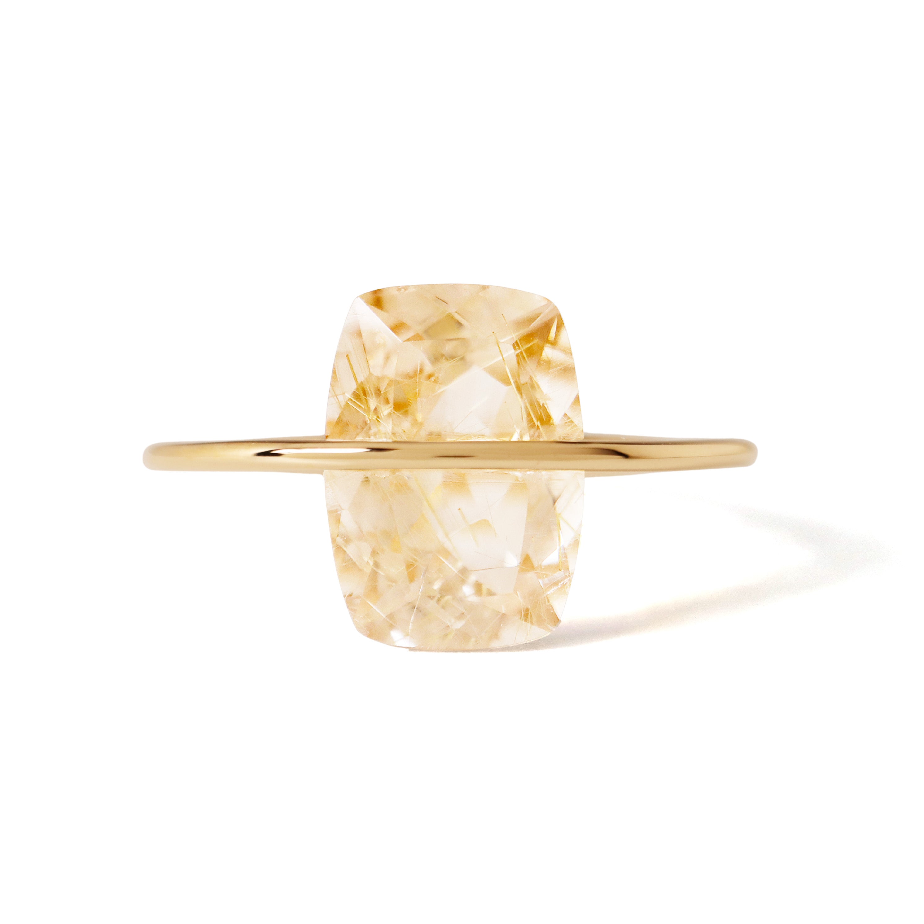 Luna / Ring <br> Rutile quartz