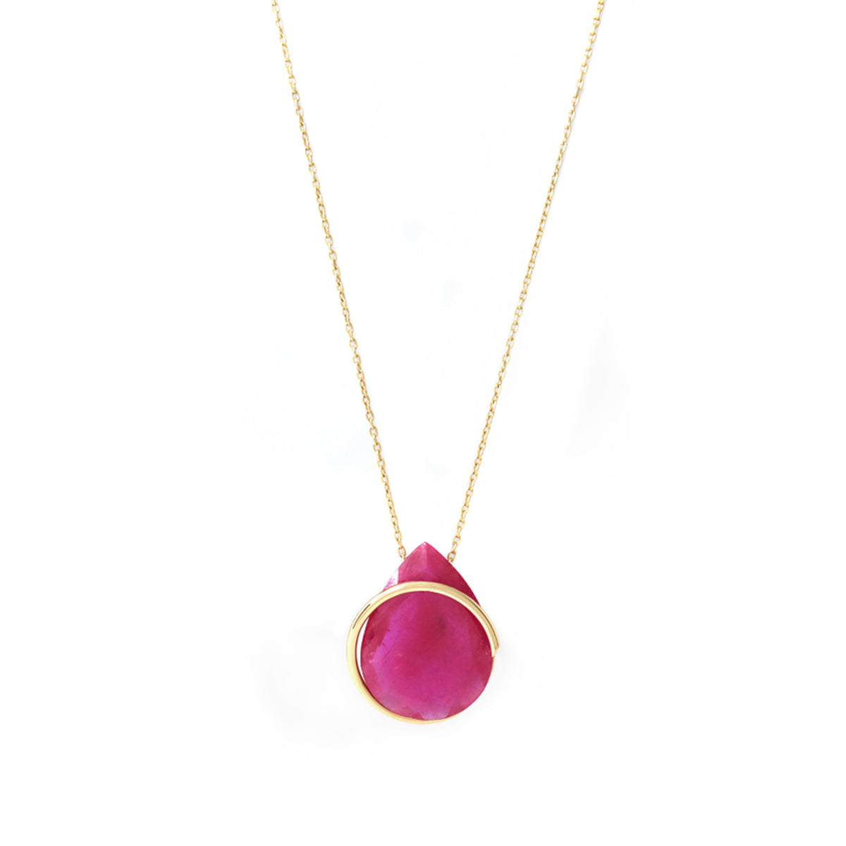 Circle / Necklace <br> Ruby