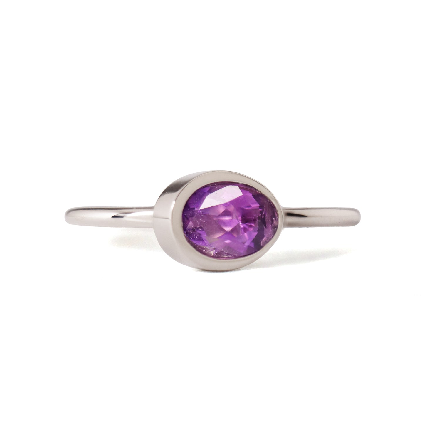 Protrude (SV925) / Ring <br> Amethyst