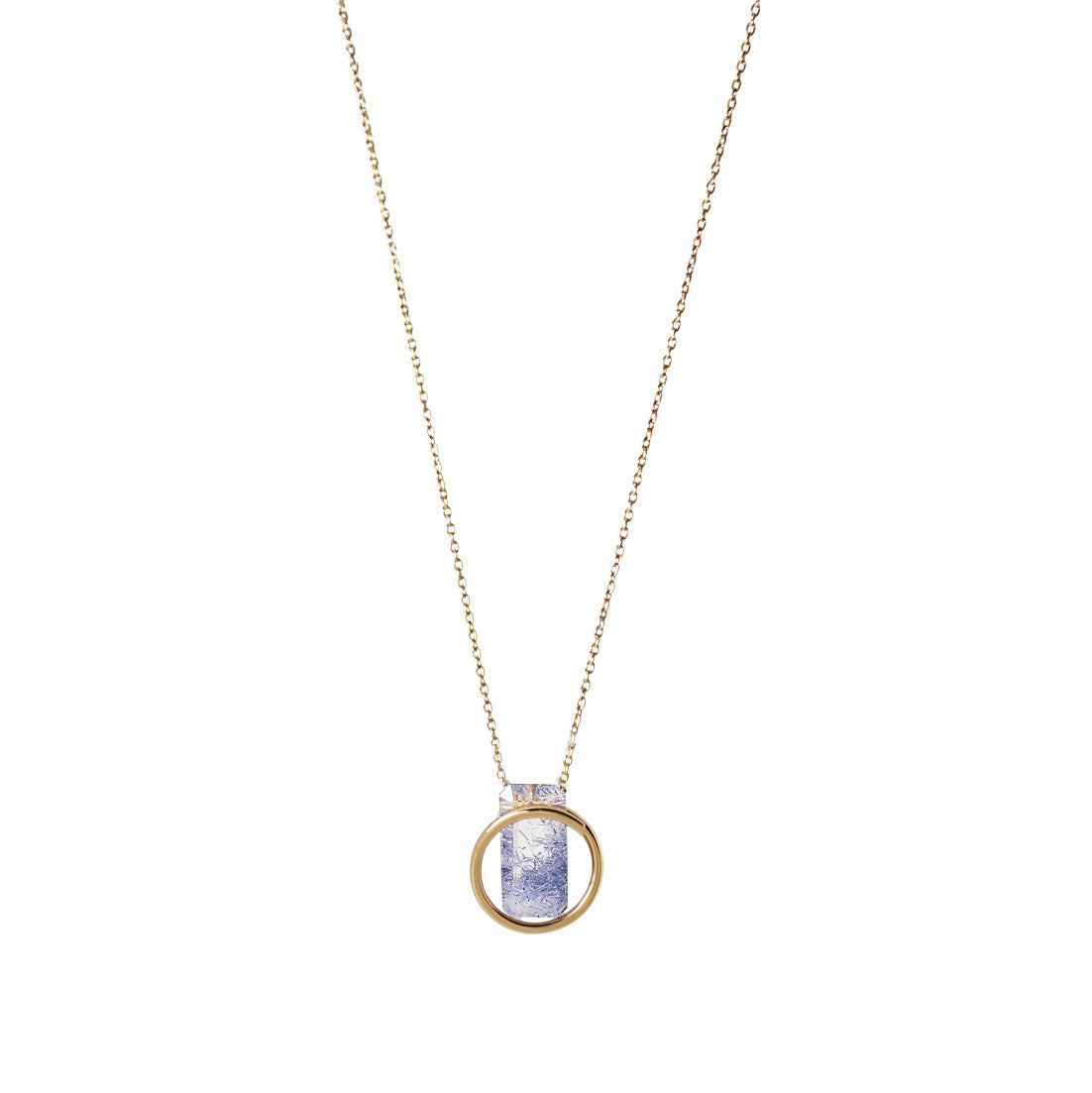 Circle / Necklace <br> Dumortierite