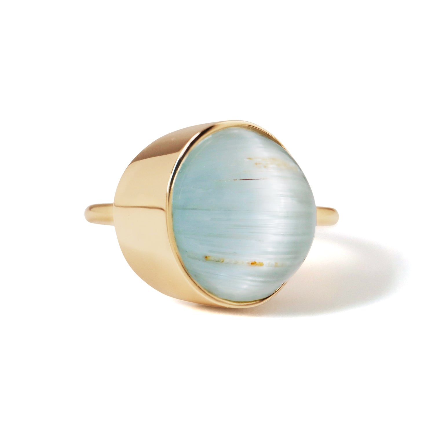 Protrude (K10) / Ring <br> Cats eye topaz