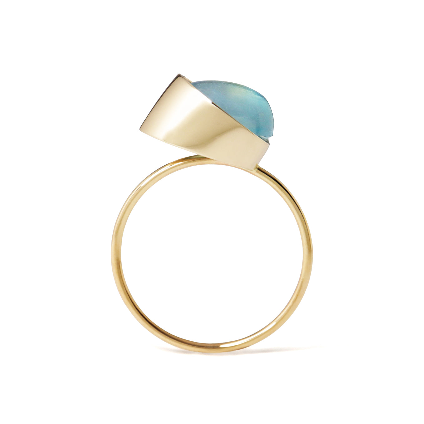 Protrude (K10) / Ring <br> Aquamarine
