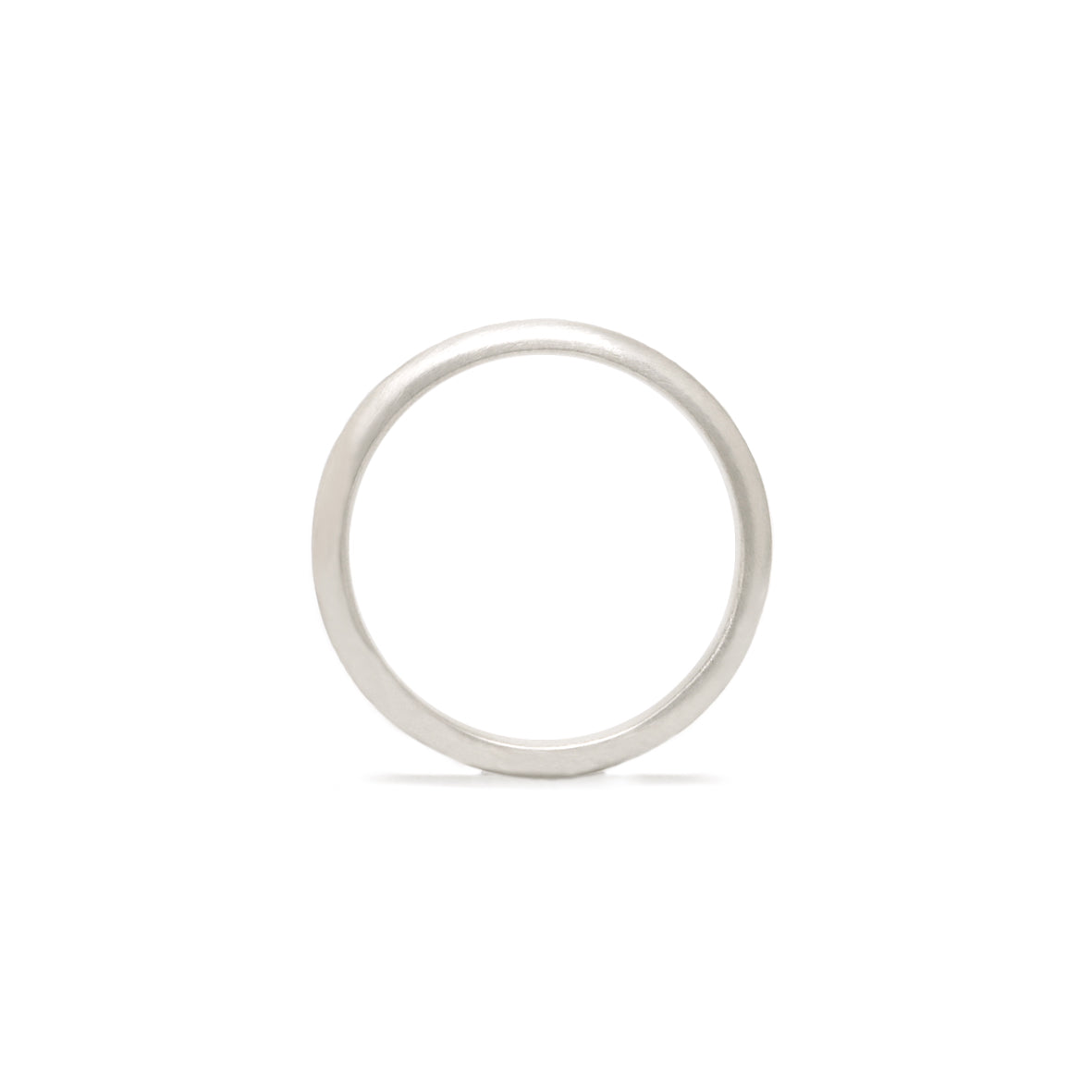 Dome Ring / 3.0 <br> Pt900 <br> glossy