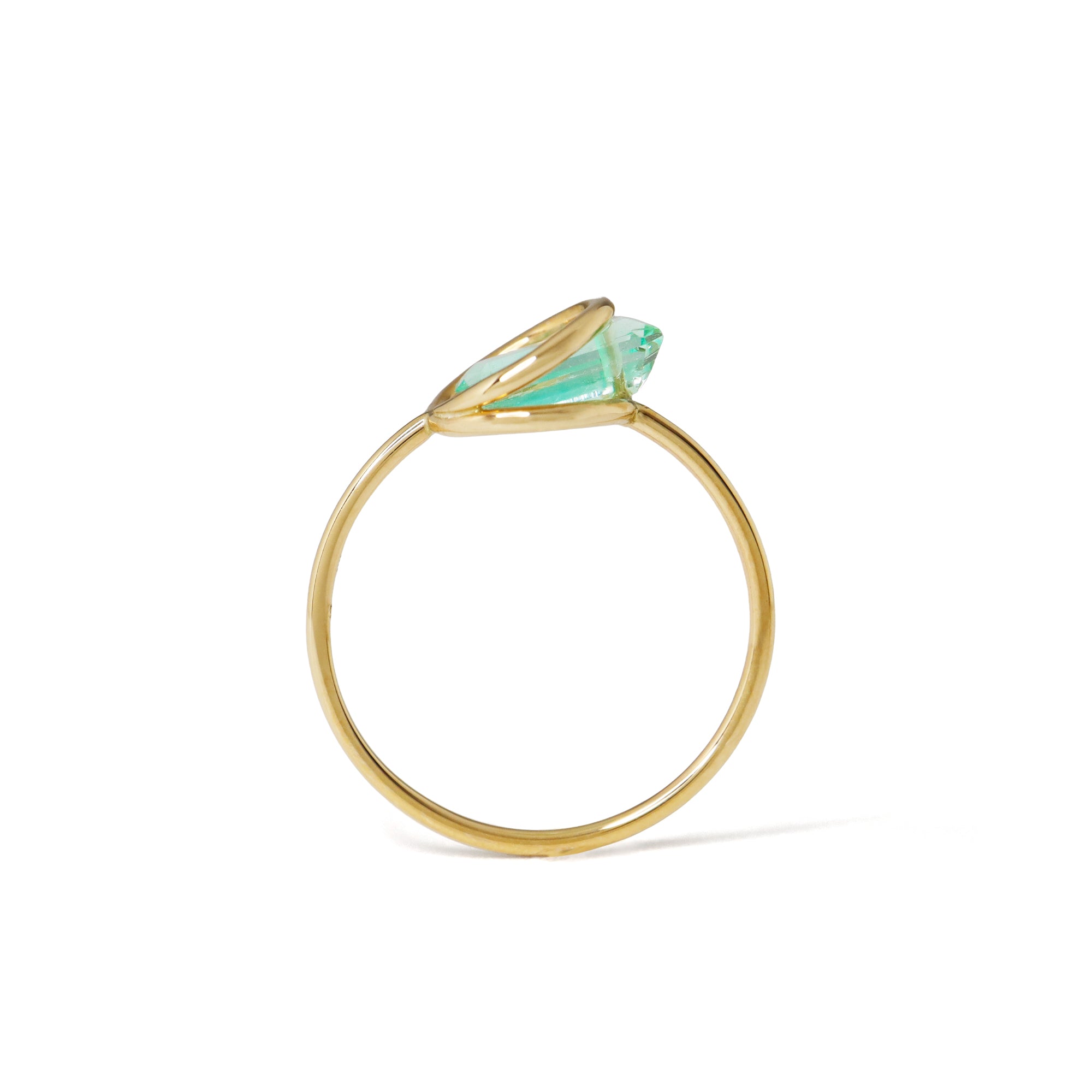 Circle / Ring <br> Green beryl