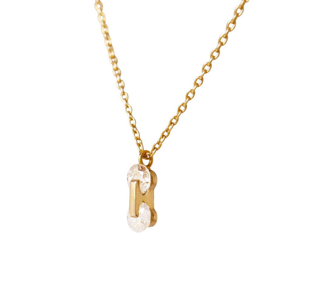 Mobius Necklace<br> K18YG