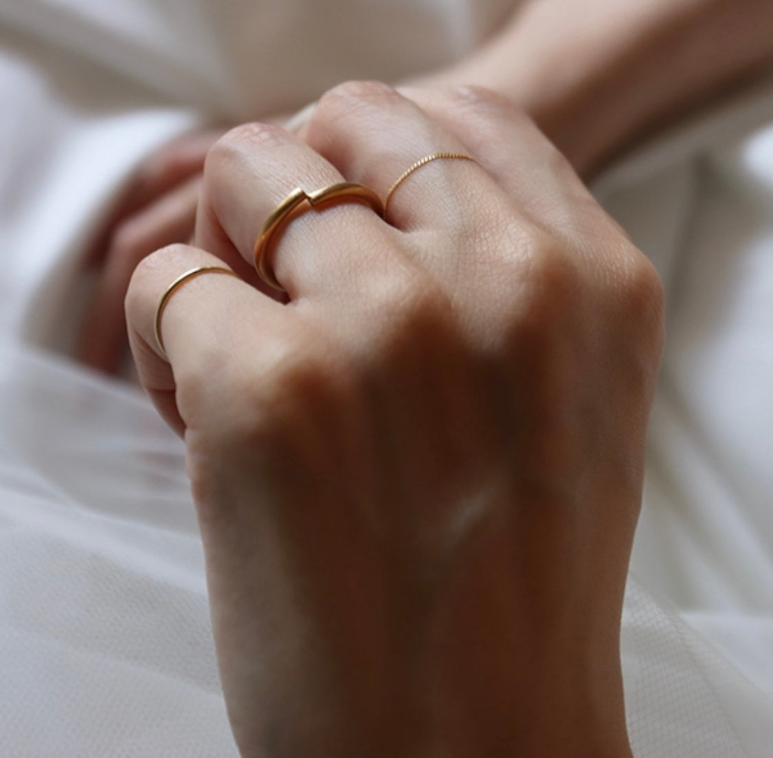 ∞ Ring / K18YG