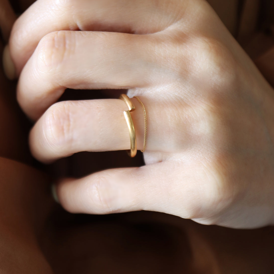 ∞ Ring / K18YG
