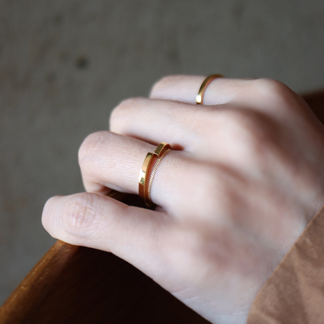 ∞ Ring / square wire