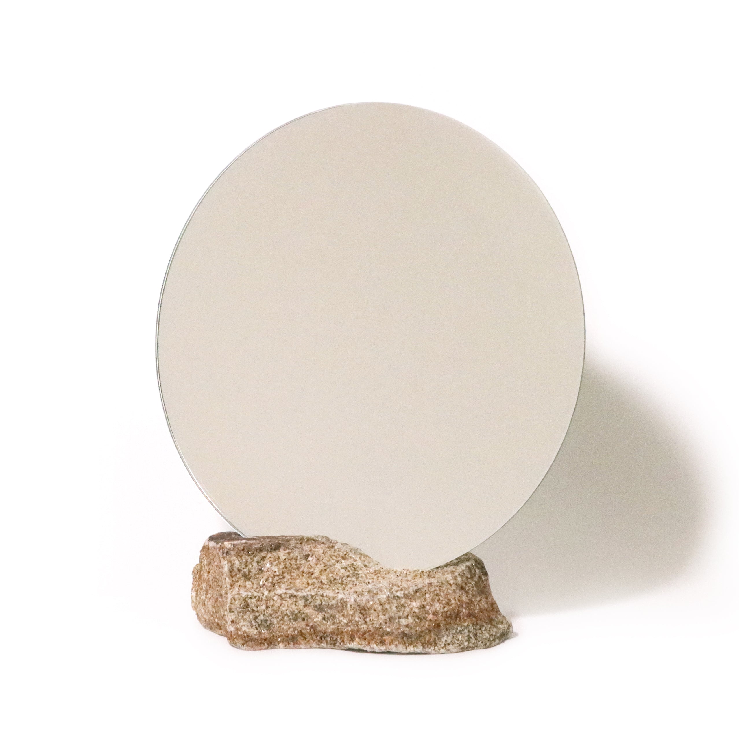 Circle mirror / Ajistone sabi <br> #6