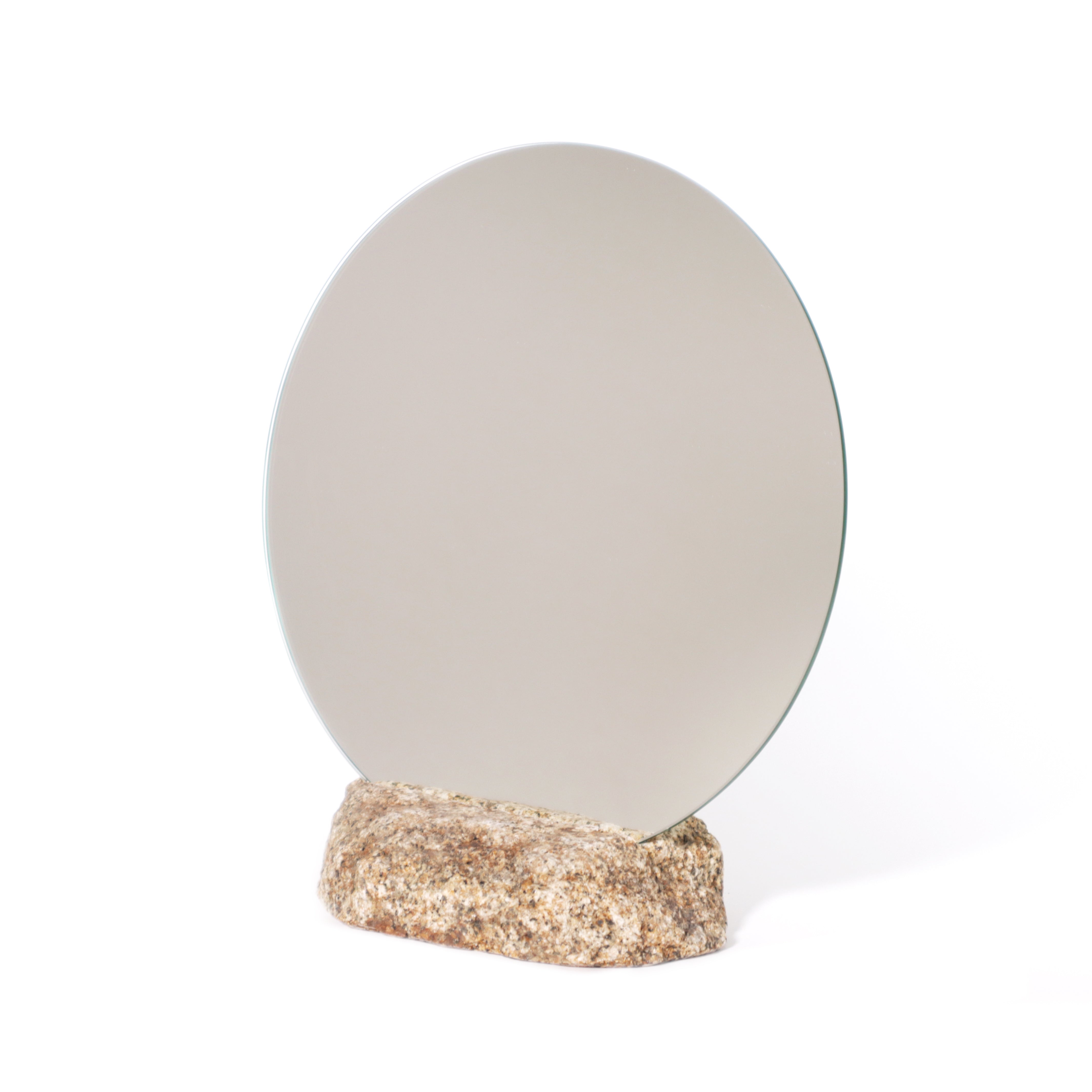 Circle mirror / Ajistone sabi <br> #0