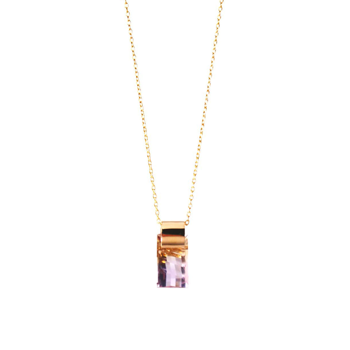 Ruffle / Necklace <br> Ametrine