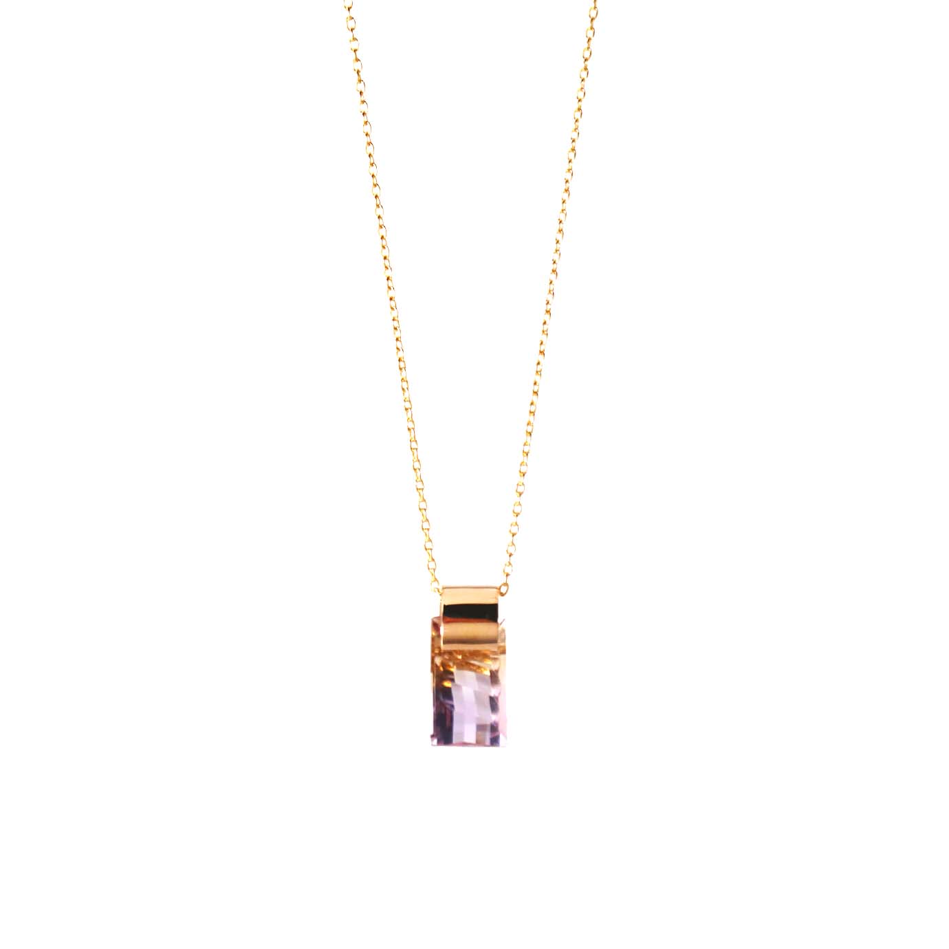 Ruffle / Necklace <br> Ametrine