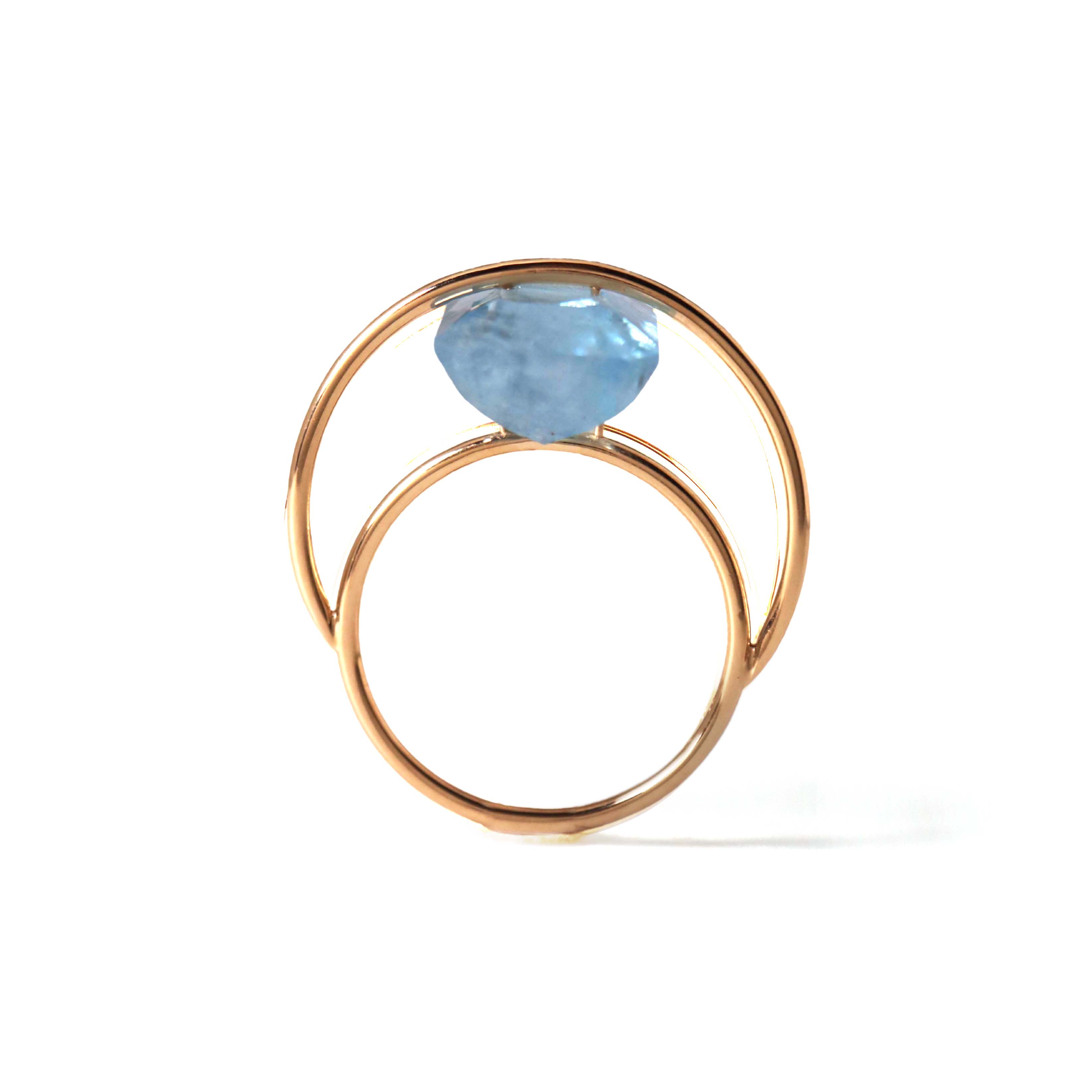 Luna / Ring <br> Aquamarine