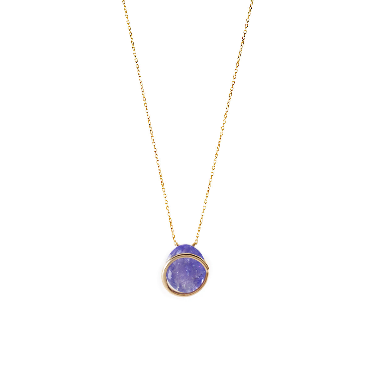 Circle / Necklace <br> Tanzanite