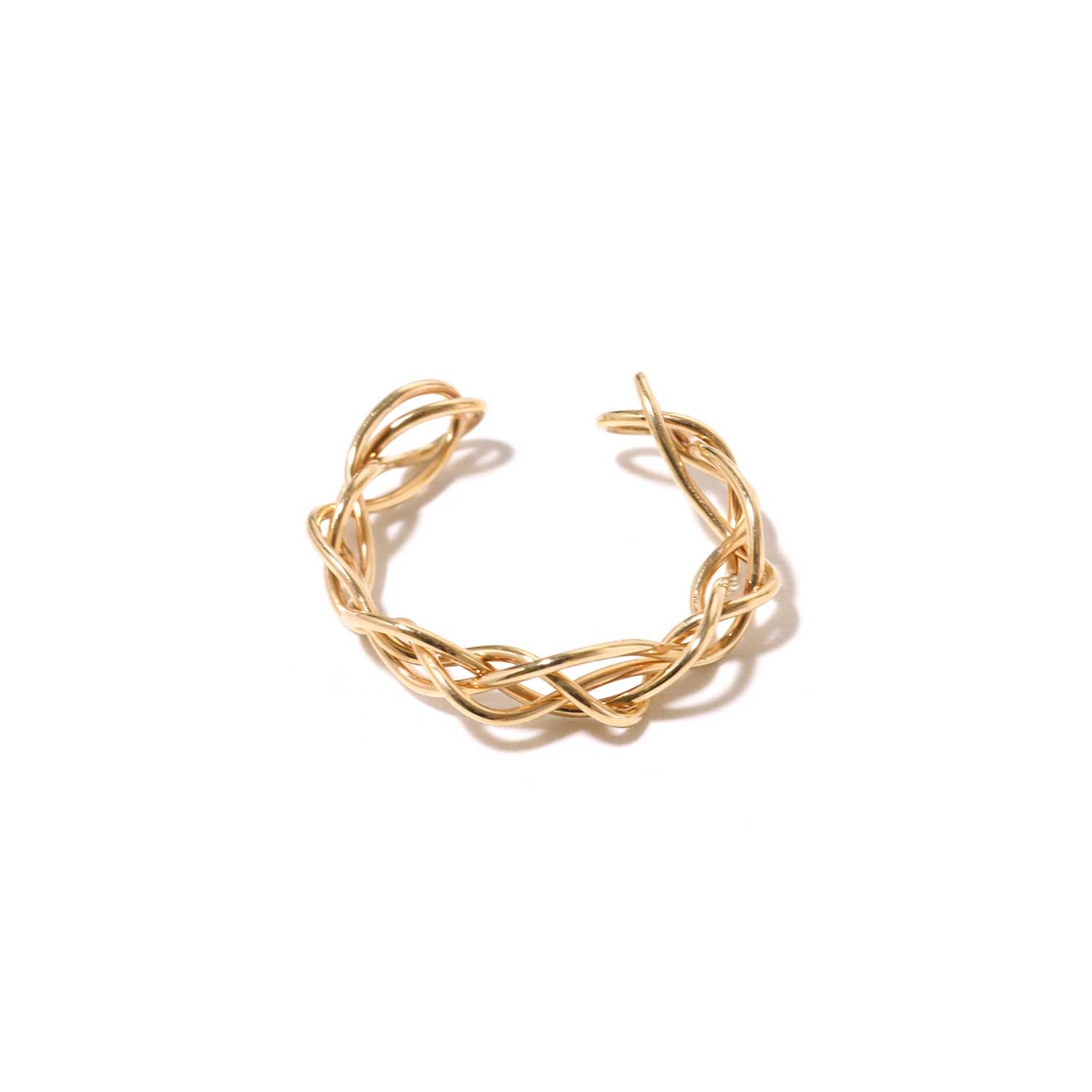 Diamond Weave / Ear cuff & Ring K10 – CHIKAKO YAJIMA