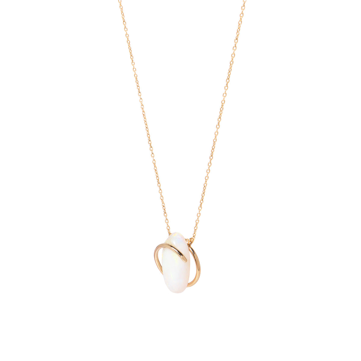 Circle / Necklace <br> Opal