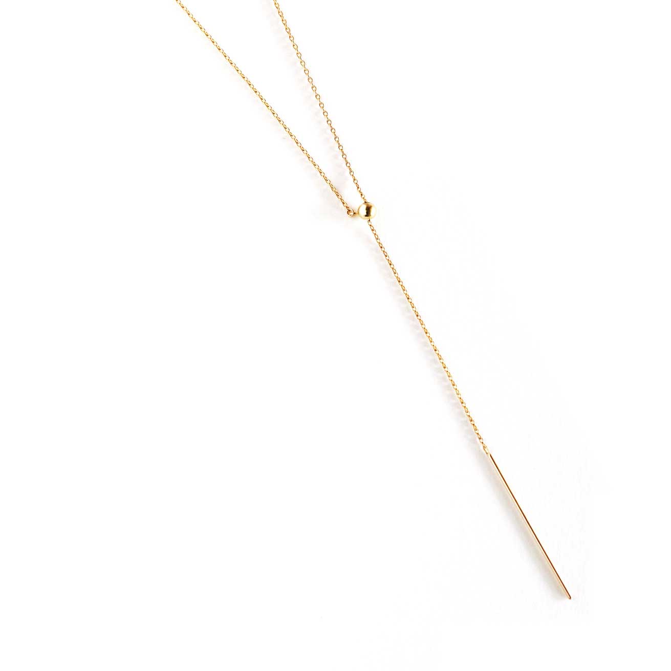 Rail / Necklace <br> Black