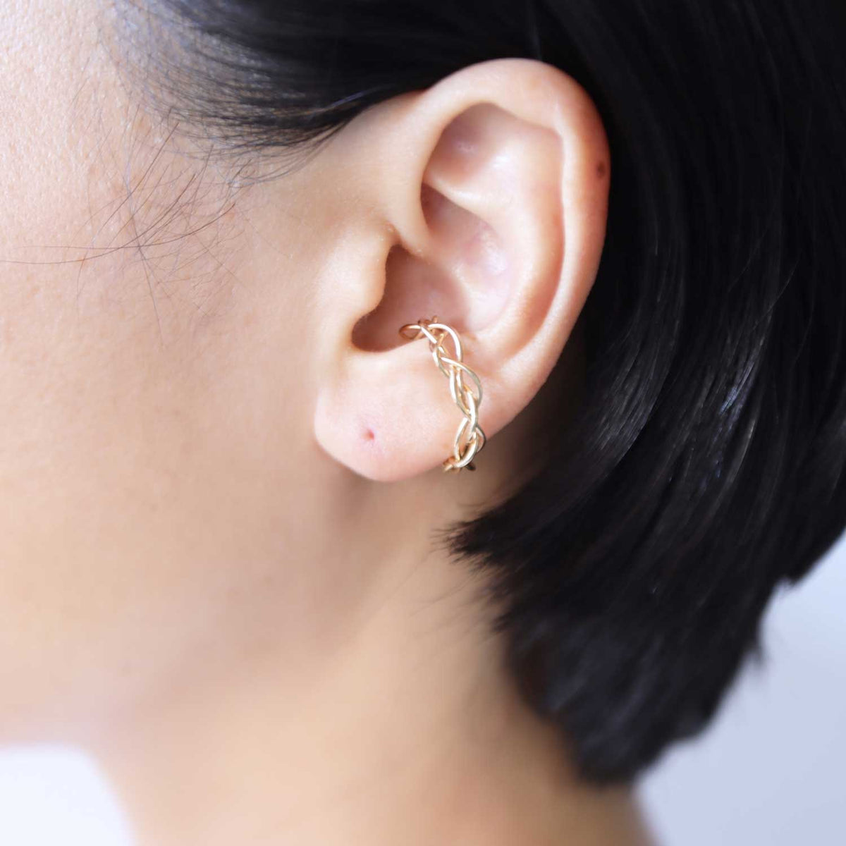 Diamond Weave / Ear cuff & Ring K10 – CHIKAKO YAJIMA