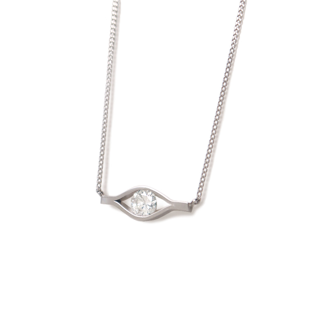 Honeycomb (Pt) / Necklace<br> Diamond