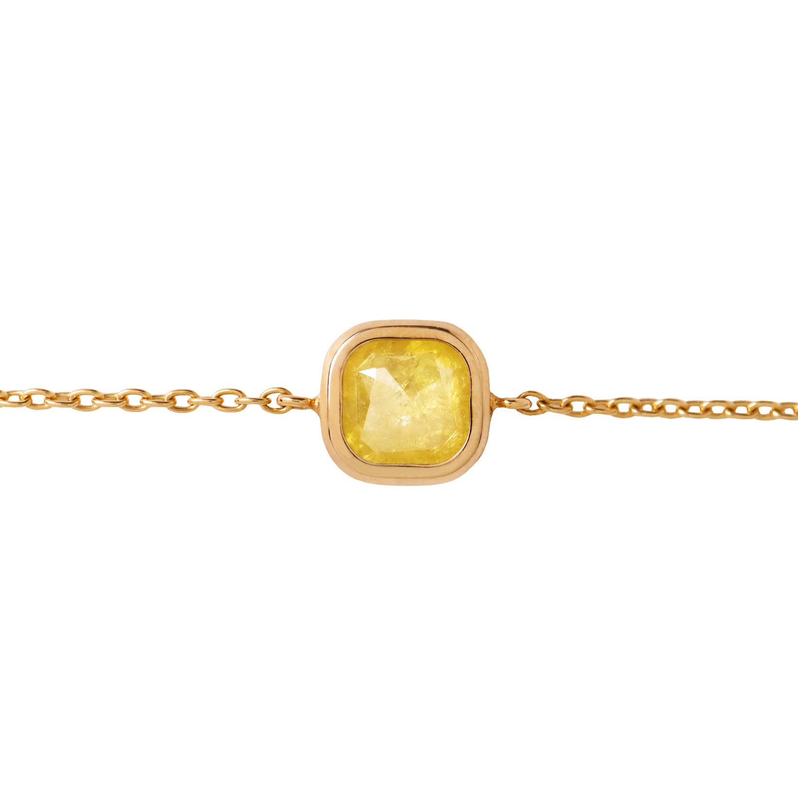 Probability / Bracelet <br> Yellow diamond