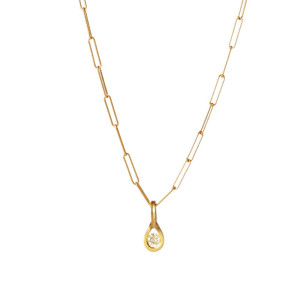 Mobius Necklace <br> K18YG