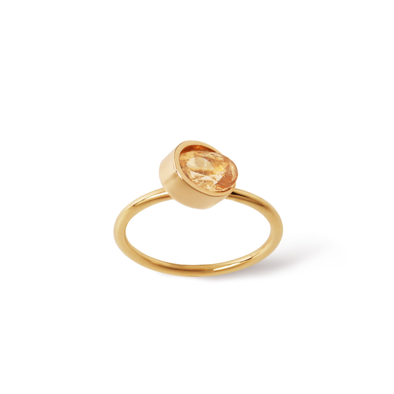 Protrude (K10) / Ring <br> Grossular garnet