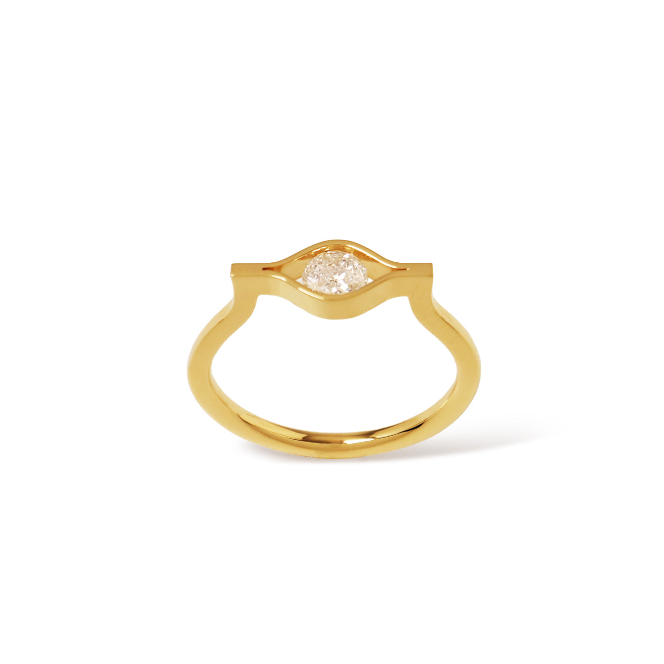 Honeycomb(K18) / Ring<br> Diamond