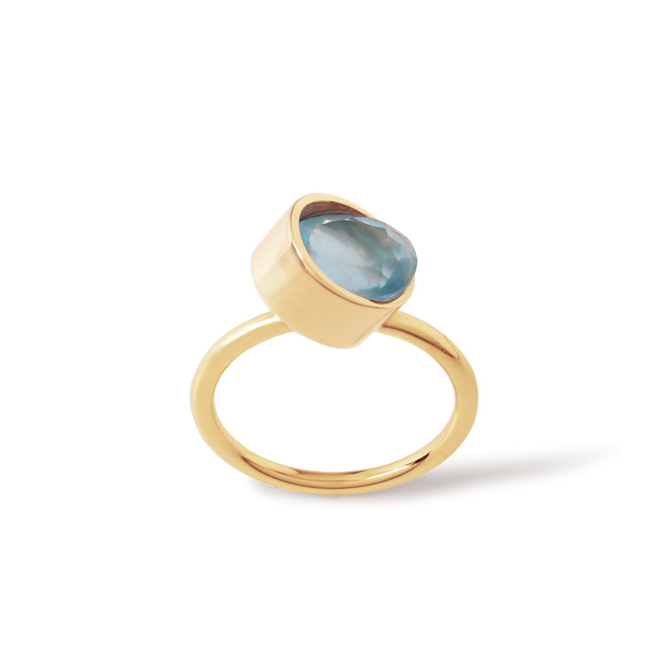 Protrude (K10) / Ring <br> Aquamarine