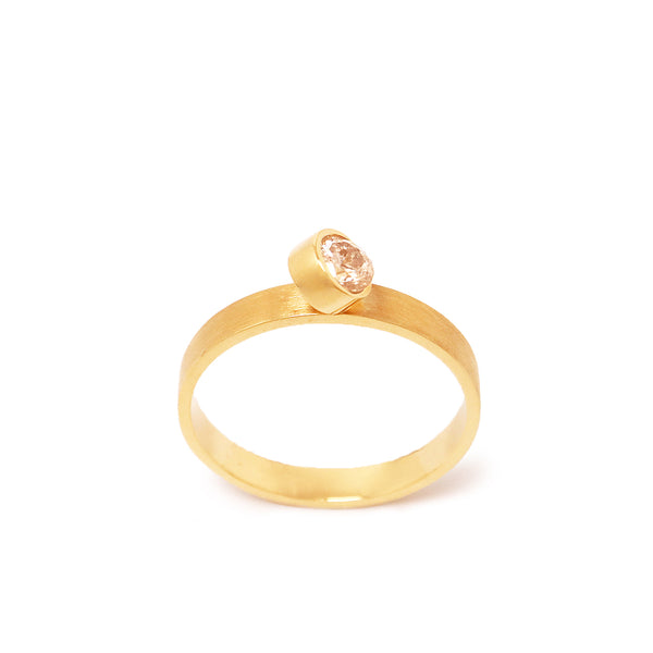 Protrude Ring / , Diamond (K18)