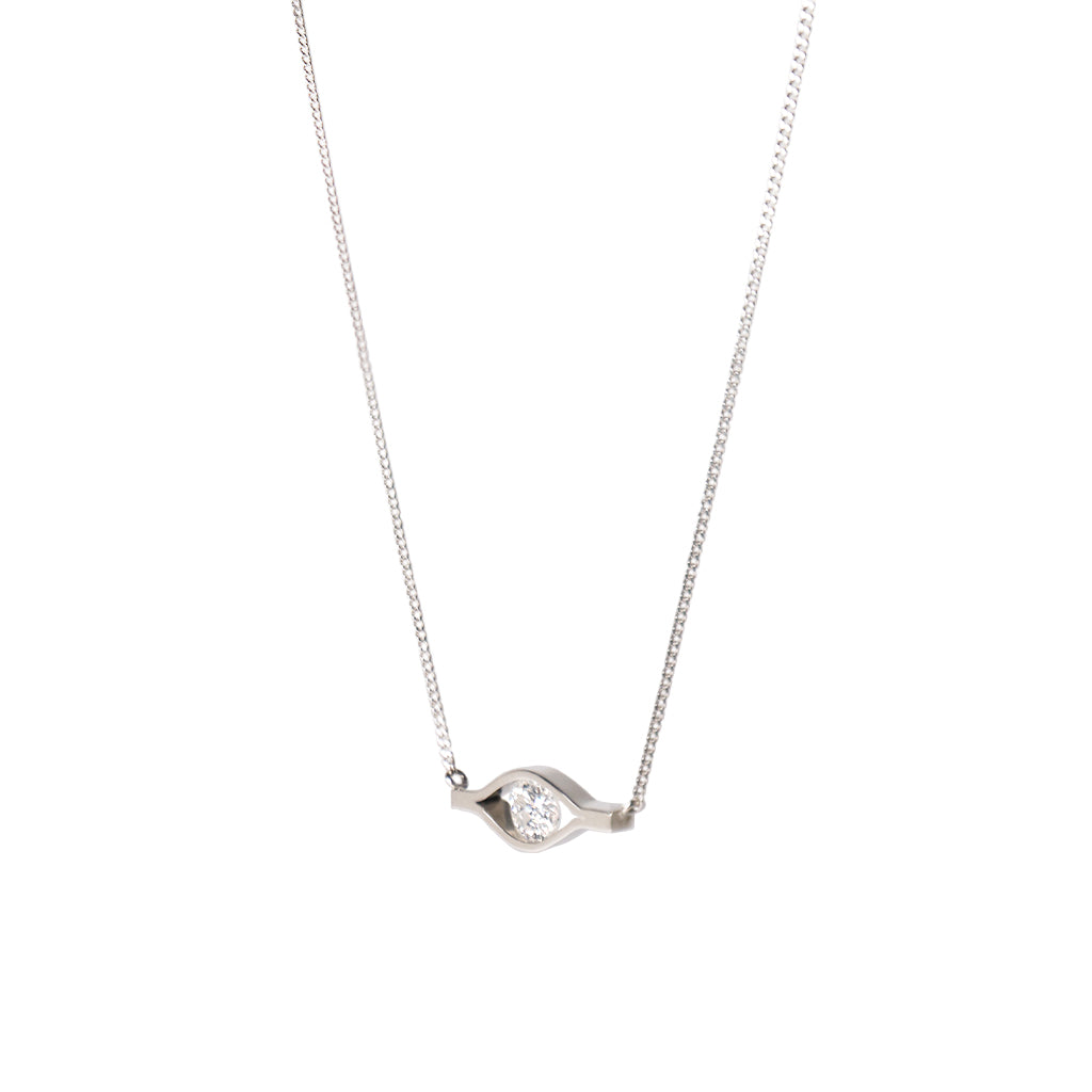 Honeycomb (Pt) / Necklace<br> Diamond