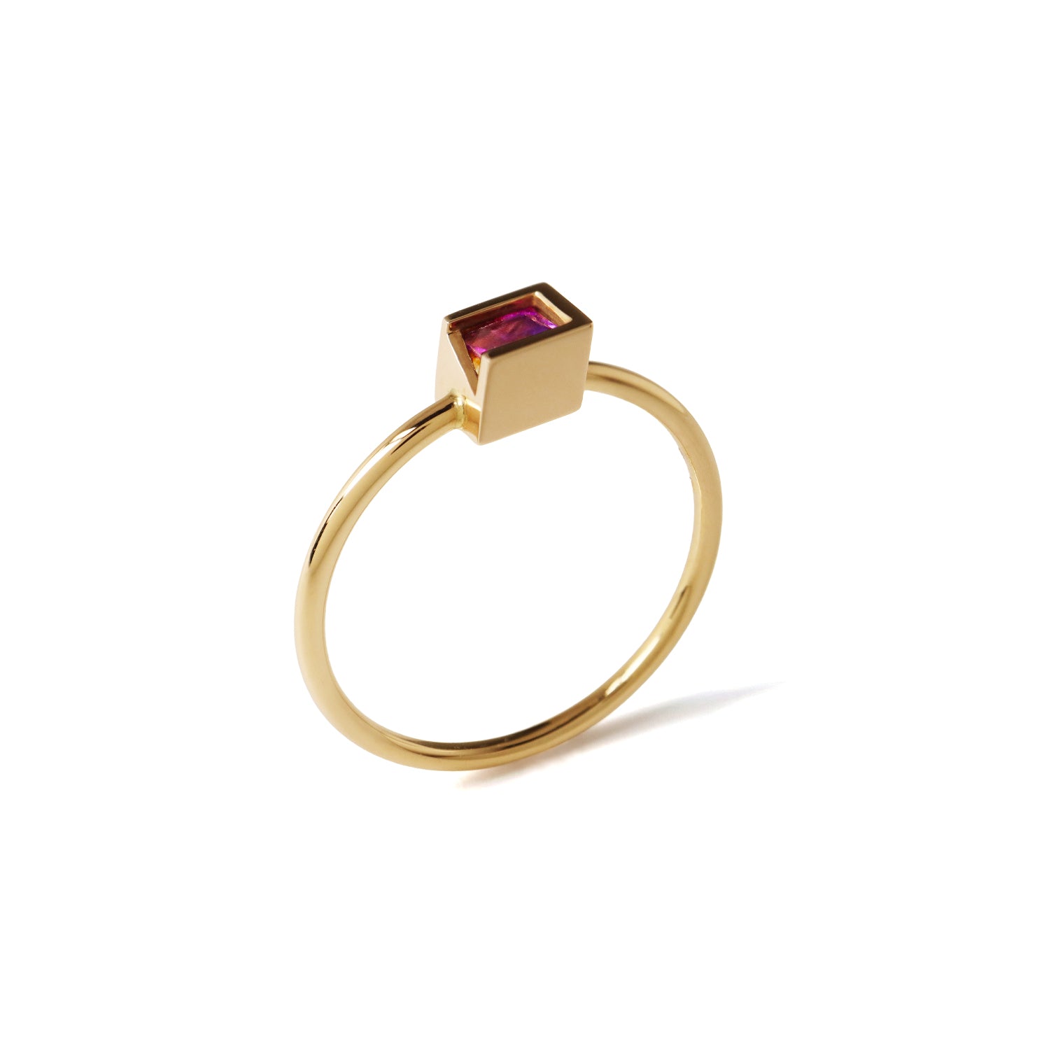 Iridescence (K10) / Ring <br> Amethyst