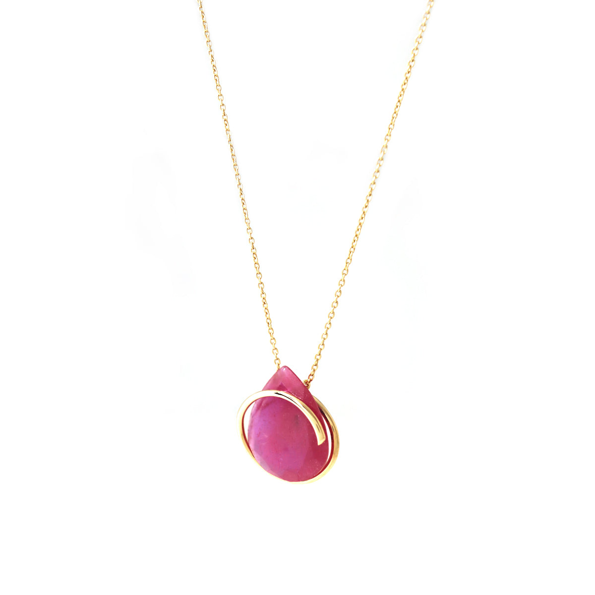 Circle / Necklace <br> Ruby