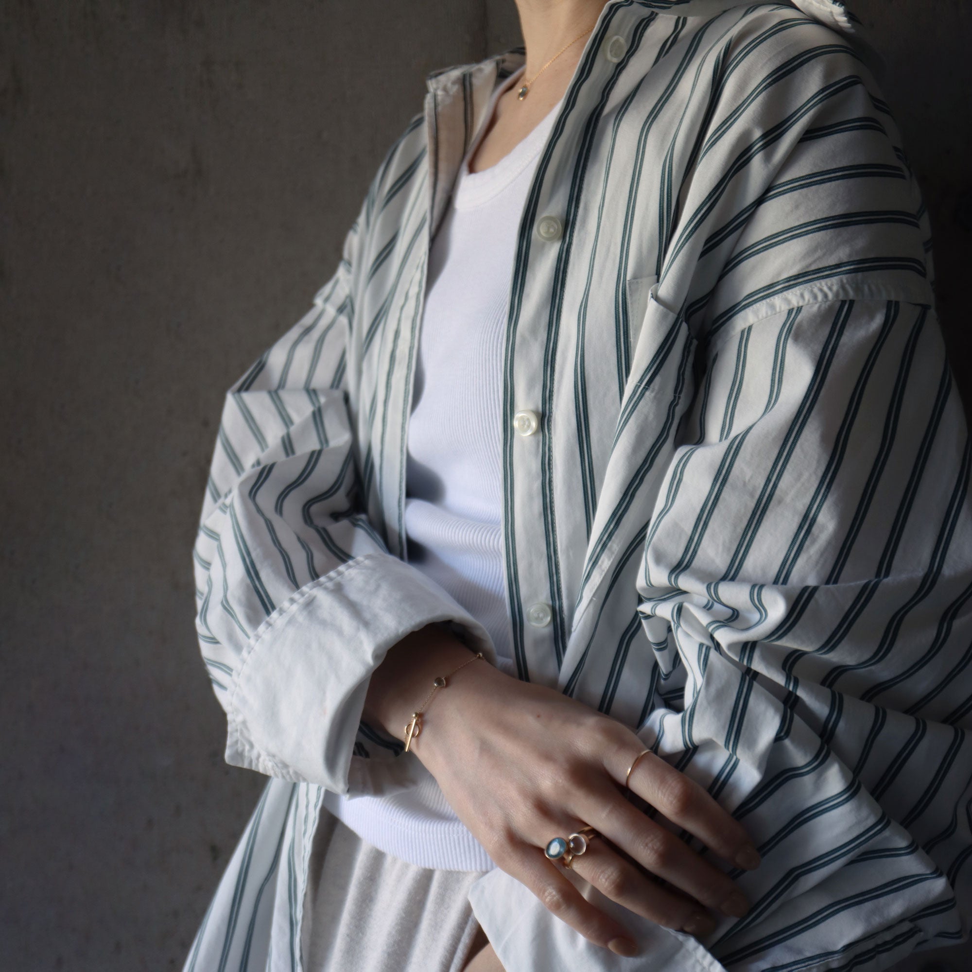 Protrude (K10) / Ring <br> Aquamarine