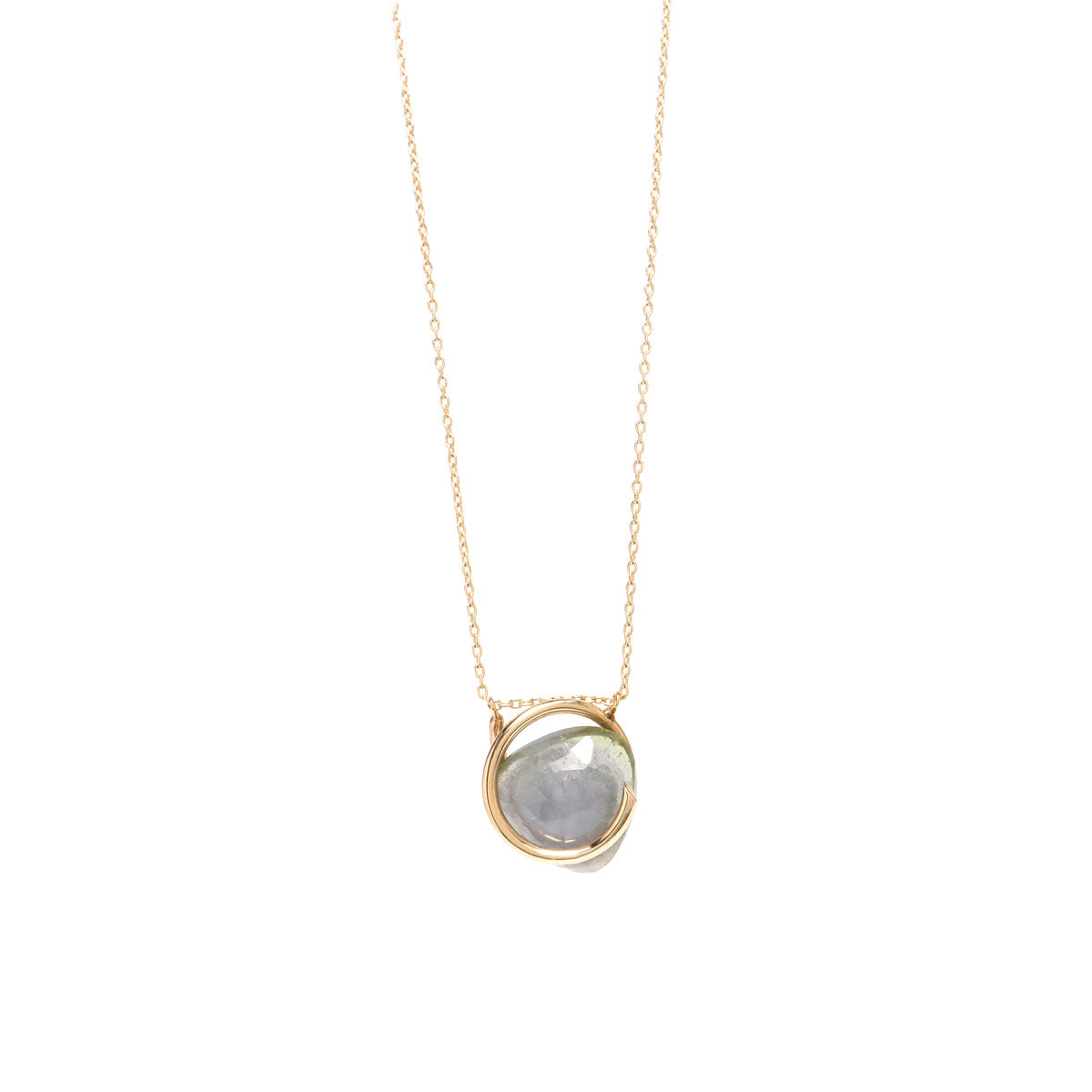 Circle / Necklace Sapphire (サファイア) – CHIKAKO YAJIMA