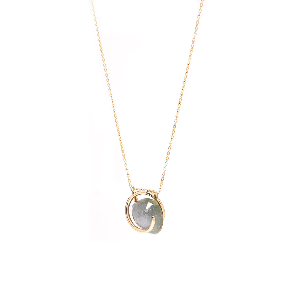 Circle / Necklace Sapphire (サファイア) – CHIKAKO YAJIMA