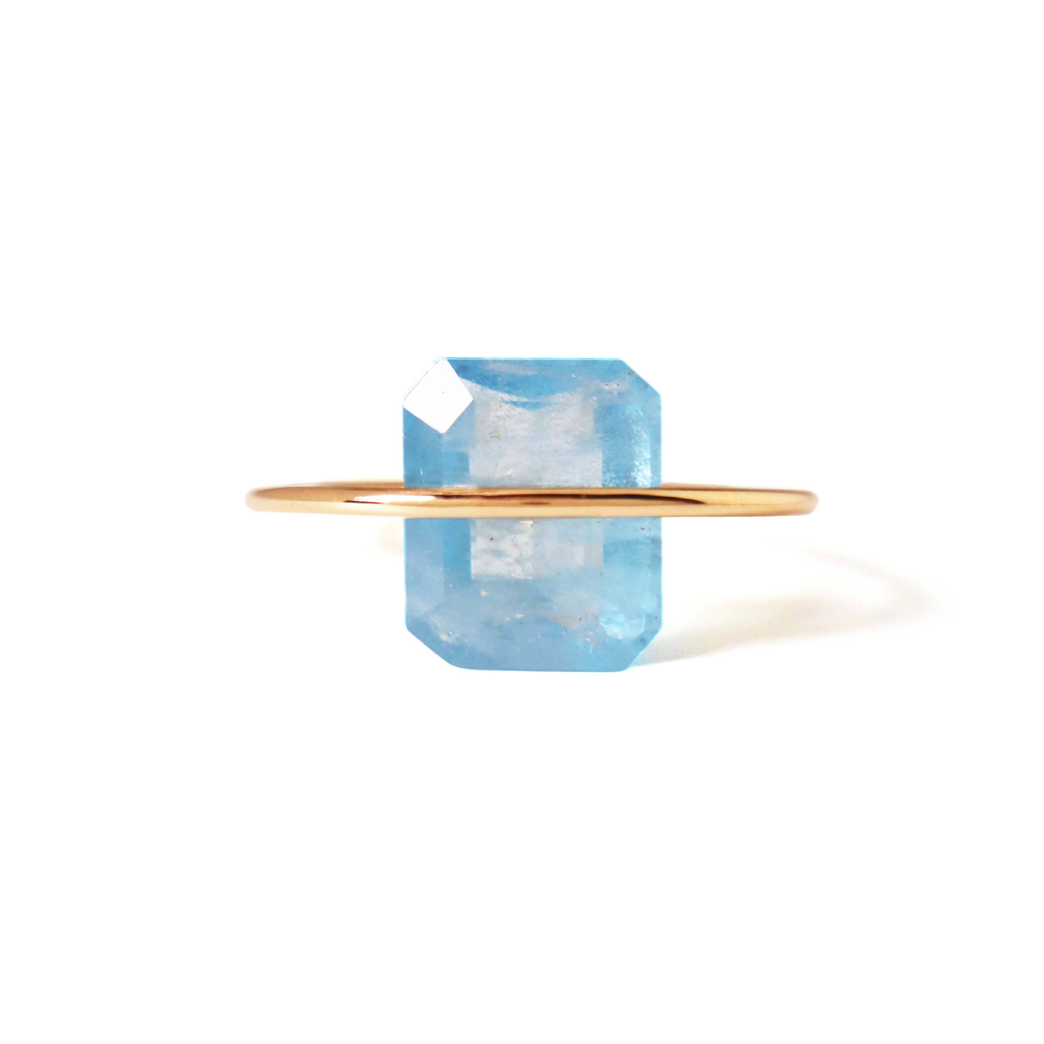 Luna / Ring <br> Aquamarine