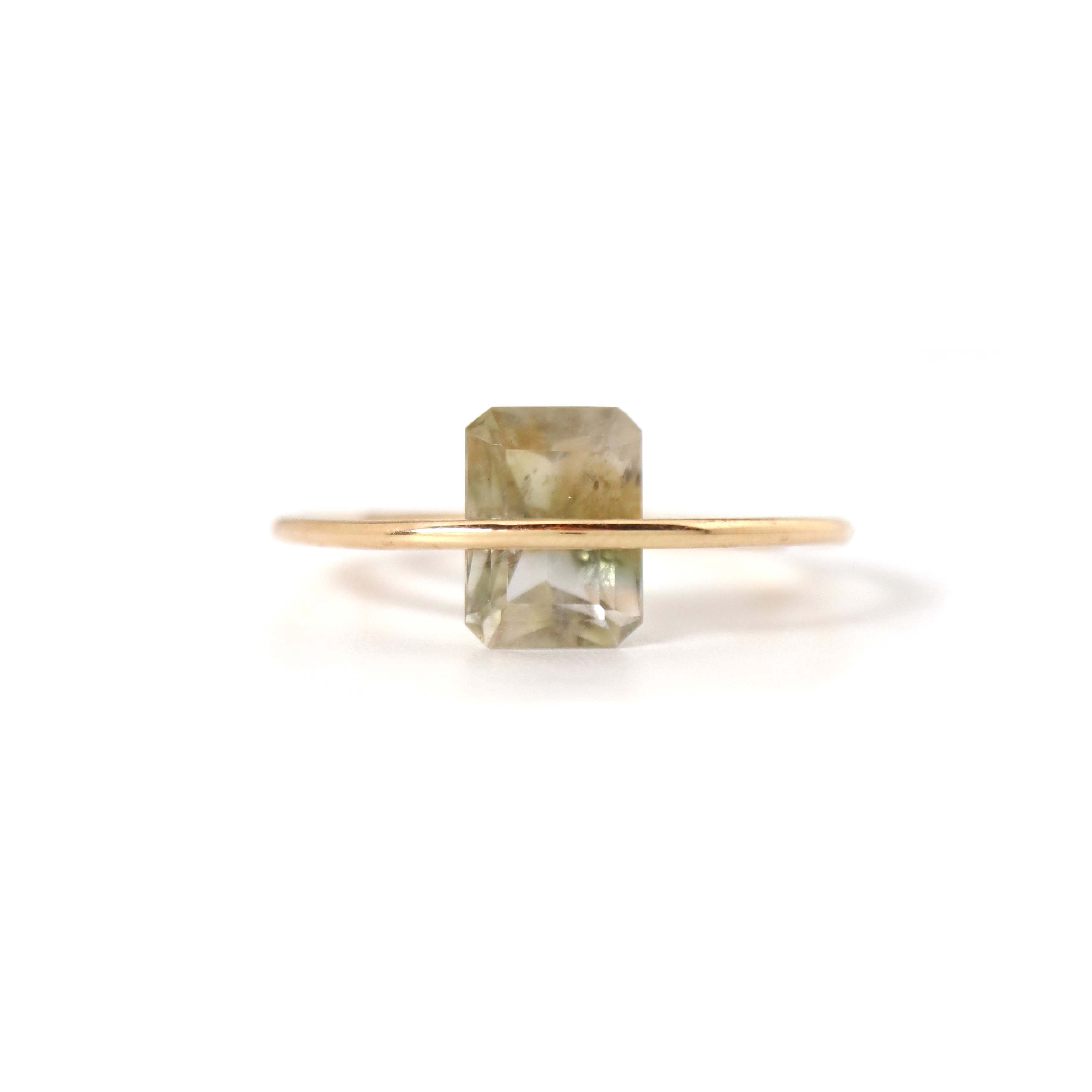 Luna / Ring <br> Bicolor quartz