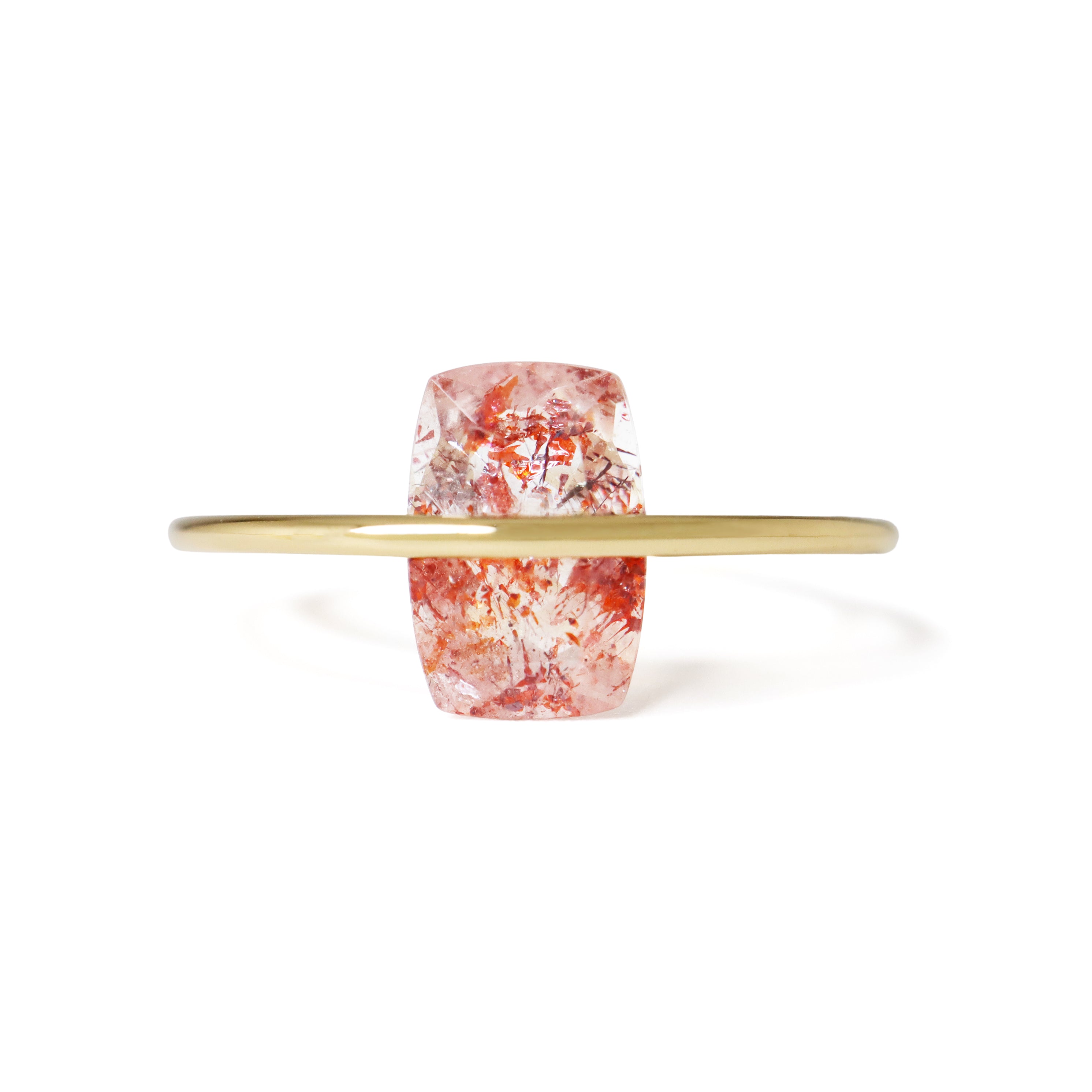 Luna / Ring <br> Fire quartz