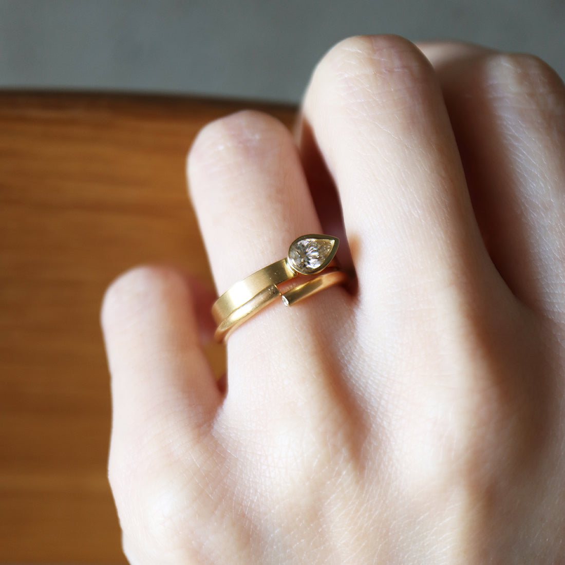 Protrude (K18) / Ring <br> Diamond