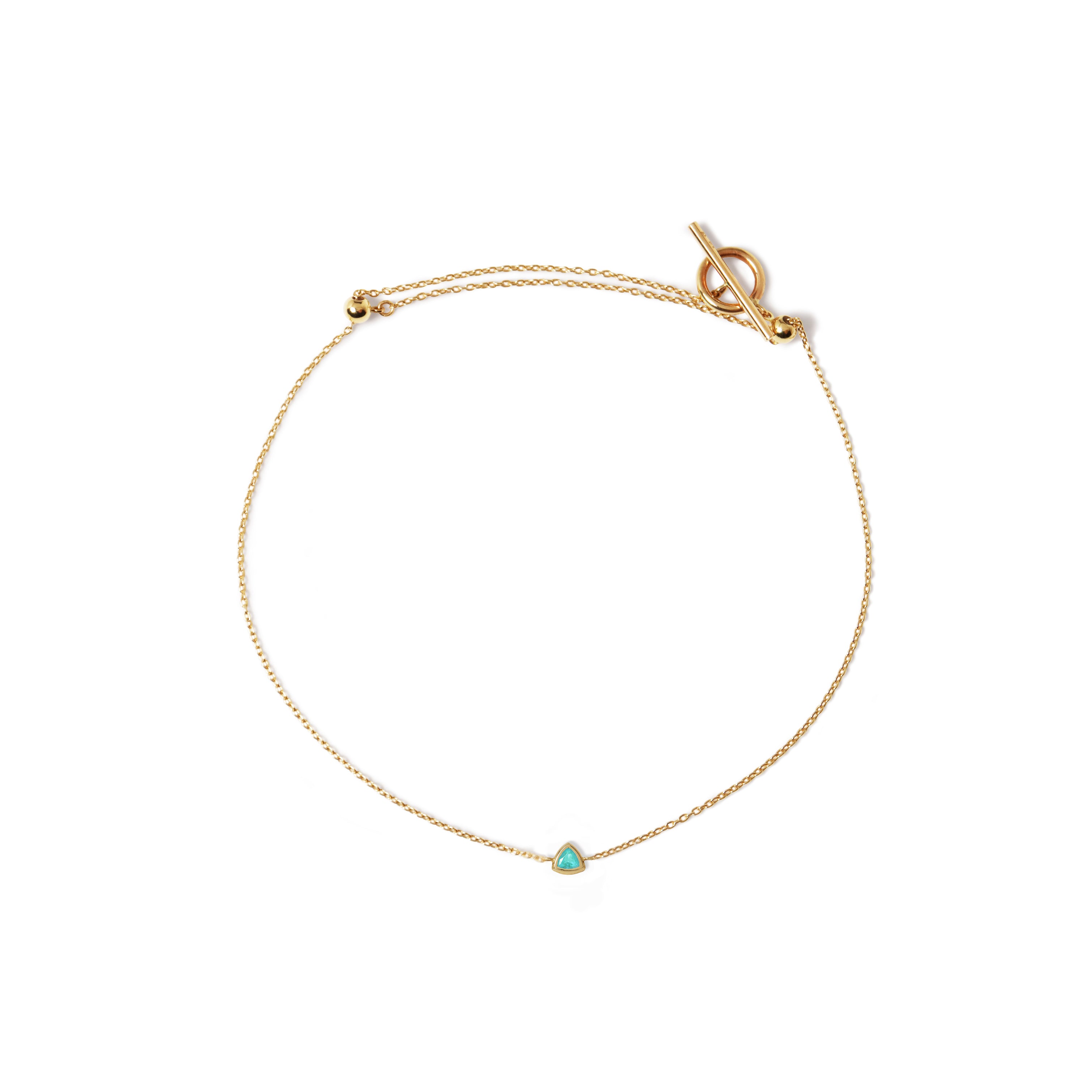 Probability / Bracelet <br> Paraiba tourmaline