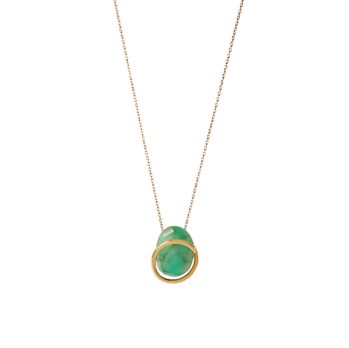 Circle / Necklace <br> Emerald